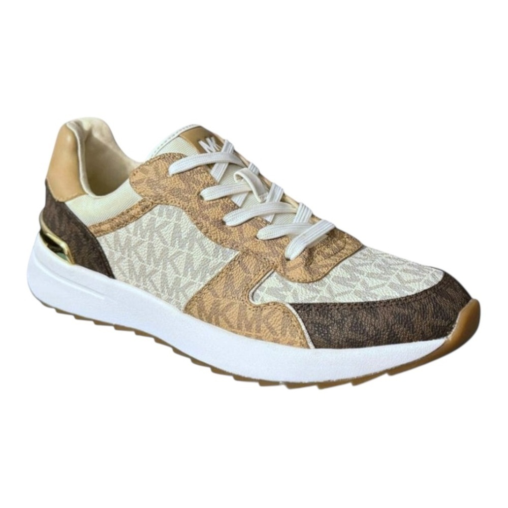 Michael Kors Monique MK Monogram Sneakers Woman - Picture 2 of 6